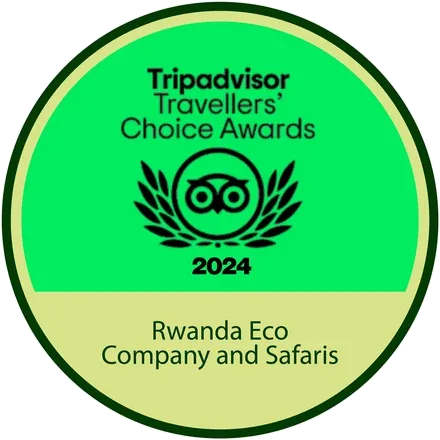 Tripadvisor Travelers' Choice 2024, awarded to Rwanda Eco Company and Safaris