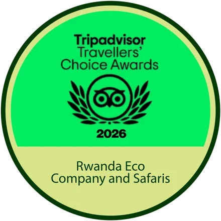 Tripadvisor Travelers' Choice 2026, awarded to Rwanda Eco Company and Safaris
