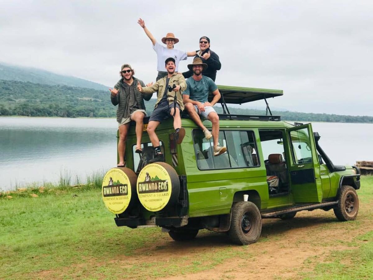 Rwanda Eco Company and Safaris travelers on a recent safari